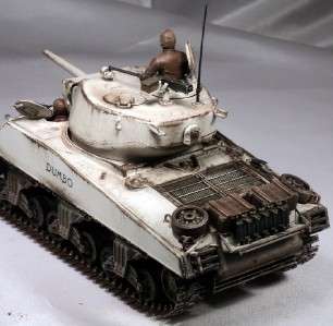 35 Built US M4A3E2 Jumbo Sherman Tank WWII Winter  