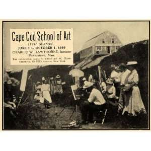  1910 Ad Cape Cod School Art Charles Hawthorne Painting 