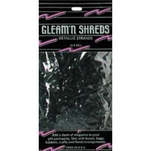 Gleam N Shreds Metallic Strands (black) Party Accessory (1 count) (1 