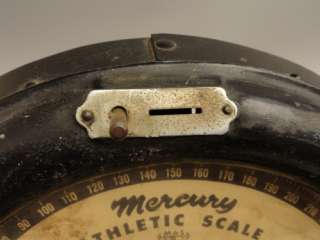   MERCURY ATHLETIC SCALE STRENGTH TESTER 1 CENT COIN OPERATED MACHINE