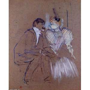  FRAMED oil paintings   Henri De Toulouse Lautrec   24 x 30 