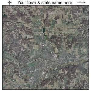    Aerial Photography Map of Newark, Ohio 2010 OH 