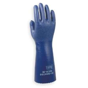  SHOWA BEST NSK24 11 Glove,Nitrile,Interlock Liner,Sz 11,Pr 
