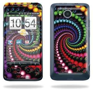   Skin Decal for HTC Evo Shift 4G Sprint   Trippy Spiral Electronics