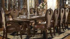 pc Elegant Dining Table and Chair Set  