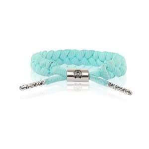  Rastaclat Shoelace Bracelet   Teal Jewelry