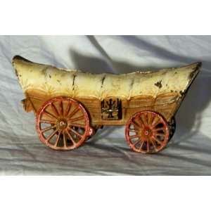  Vintage Conestoga Coverd Wagon Cast Iron Bank Everything 