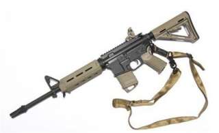   MOE Stock + Grip + Sling + Handguard + Mbus Sight II Rifle Dark Earth