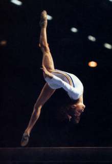 Nadia Comaneci Poster, Romanian Gymnast, Olympic Gymnastics Gold Medal 