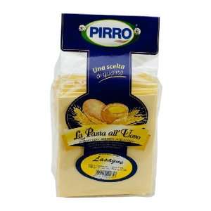 Pirro Lasagne allUovo Pasta, 17.6 Ounces  Grocery 
