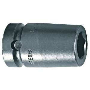  APEX M3E16 Impact Socket,Magnetic,3/8 Dr,1/2 In