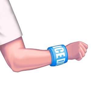  Ice Down Therapy Wrist Wrap Extra Small