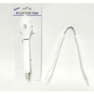  Nylon Food Tong  White Case Pack 48   911875 Patio, Lawn 
