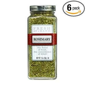 The Spice Hunter Fresh at Hand Rosemary, 1.1 Ounce Jars (Pack of 6 