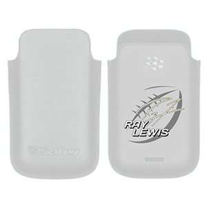  Ray Lewis Football on BlackBerry Leather Pocket Case 