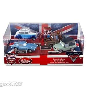 Disney Pixar Cars 2 Save the Queen set.   