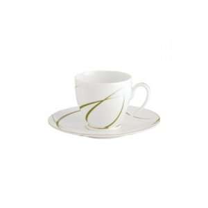  Limoges Herbe Green by Guy Degrenne   Coffee Cup and 