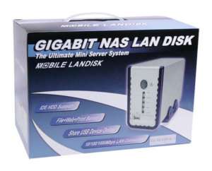   LAN Disk IDE Gigabit LAN NAS Web Print Server Network Storage System