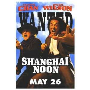  Shanghai Noon Original Movie Poster, 27 x 40 (2000 