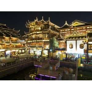  Garden Bazaar Buildings Founded by Ming Dynasty Pan Family, Shanghai 