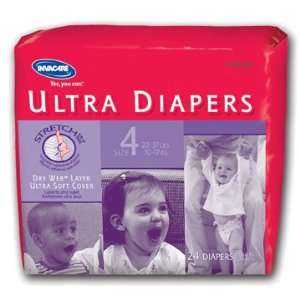  Invacare Disposable Ultra Childrens Diaper (Case) Health 