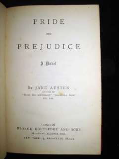 1870 JANE AUSTEN PRIDE & PREJUDICE EMMA PERSUASION MANSFIELD PARK 