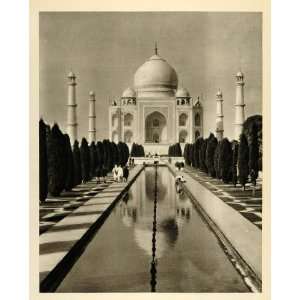  1935 Taj Mahal Agra India Mughal Emperor Shah Jahan 