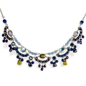 Ayala Bar Necklace   The Classic Collection   in Indigo, Bright Purple 
