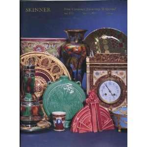   Fine Ceramics Featuring Wedgwood (May 22, 1999) Skinner Staff Books