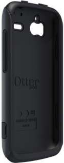 NEW OTTERBOX BLACK COMMUTER RUBBER SKIN HARD/SOFT CASE FOR HTC 