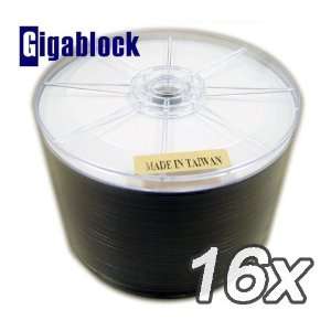   Gigablock CD R 52x White Inkjet Hub Disc Printable with Epson Printer