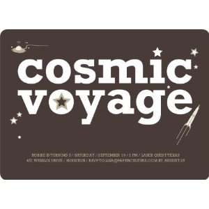  Cosmic Space Voyage Invitation