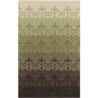  Surya LUX1016 35 Chocolate Luxe Collection Rug   3ft X 5ft 