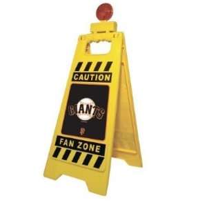 San Francisco Giants 29 inch Caution Blinking Fan Zone Floor Stand MLB 