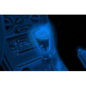  Light Up Blue Neon Car Automobile Gear Shifter Knob   For 
