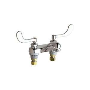  Chicago Faucets 802 E15 317CP Chrome Manual Deck Mounted 4 