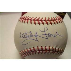  Signed Whitey Ford Ball   JSA Certified   Autographed 