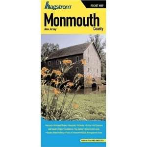    Hagstrom 459070 Monmouth County NJ Pocket Map