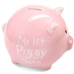   Lets Party By Stephan Baby My 1st Piggy Bank   Pink 