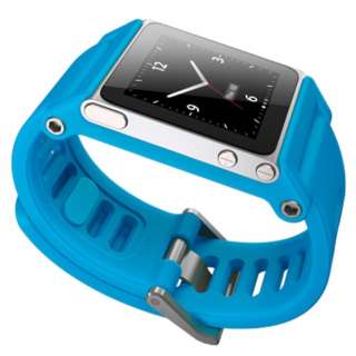 LunaTik TikTok Watch Band Strap for iPod Nano 6G CYAN 100% AUTHENTIC 