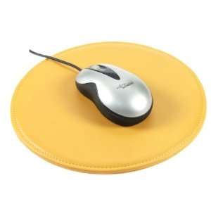     Mouse Mat   Round   8.6   Smooth Cow Leather   Pink Electronics