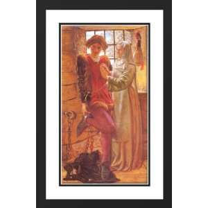 Hunt, William Holman 17x24 Framed and Double Matted Claudio and 