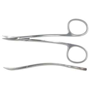  LA GRANGE Scissors, 4 1/4 (10.8 cm), curved, one serrated 