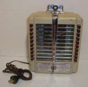 Antique Jukebox Seeburg Music System Wall O Matic W1 L56 5¢ Cents 