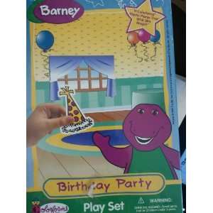  Barney Birthday Party Play Set (1997) Toys & Games