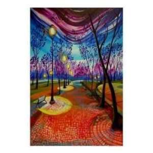 From Dusk like Candlesticks Light my Path till Dawn Decorative Art 