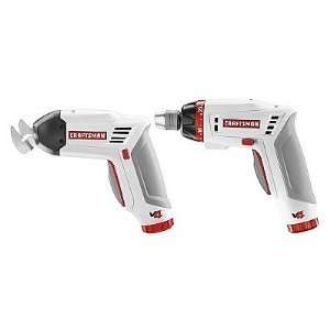  Craftsman Lithium ion Screwdriver and Snips Combo Kit 