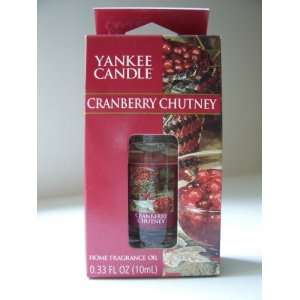  Yankee Candle Cranberry Chutney Home Fragrance Oil 