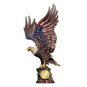    Patriotic Eagle Sculpture Commemorating 9/11/2001