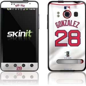  Boston Red Sox   Adrian Gonzalez #28 skin for HTC EVO 4G 